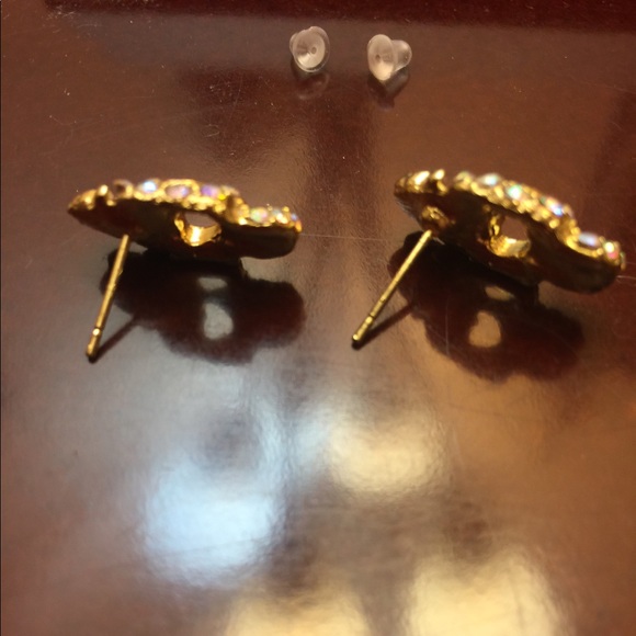 NEW Skull Multicolor Rhinestone earrings.bundle. - Picture 4 of 5